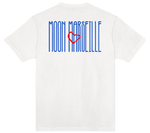 CABANON T-SHIRT WHITE/BLUE