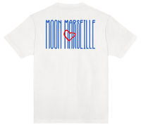 CABANON T-SHIRT WHITE/BLUE