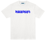 MOONMARS T-SHIRT WHITE/BLUE