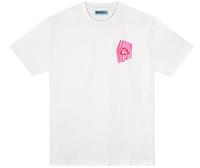 LA VAGUE MMRS T-SHIRT WHITE/PINK