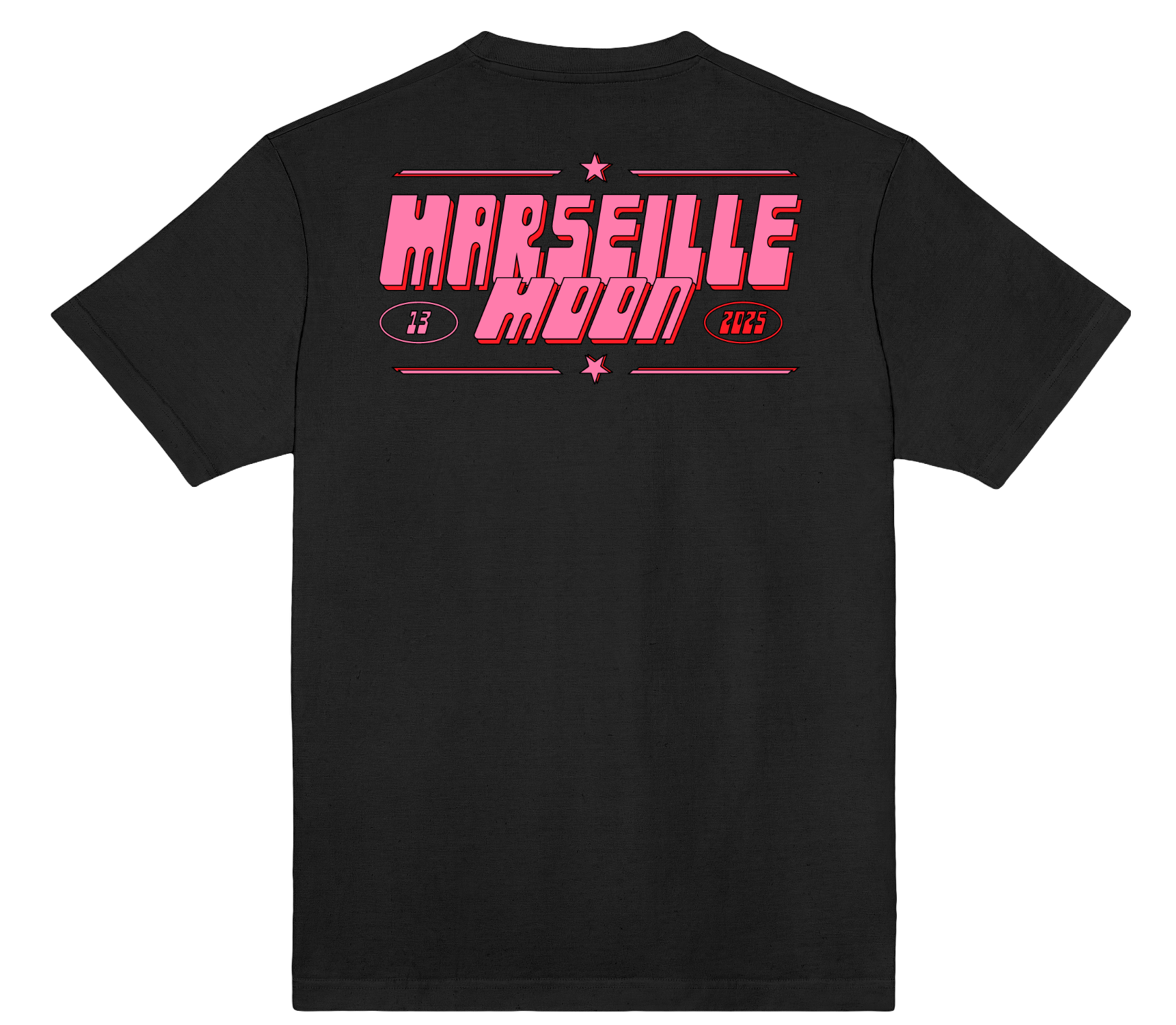 2025 MMRS T-SHIRT PINK/BLACK